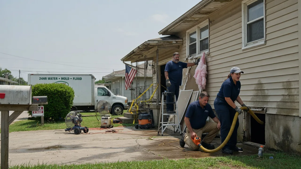 Water Damage Repair in Sykesville, PA near me